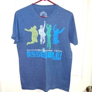 Men's PARAMOUNT ANCHORMAN Movie T-Shirt - (M)